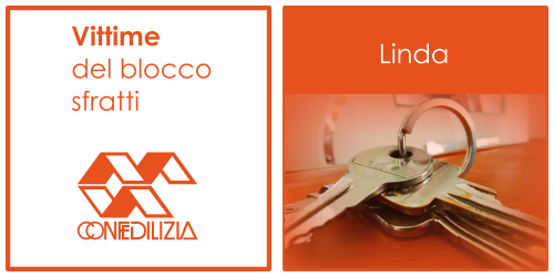 Vittime del blocco sfratti Linda 500x250