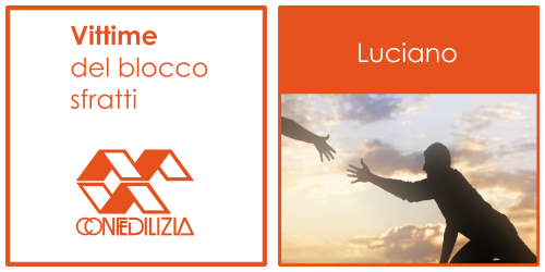 Vittime del blocco sfratti Luciano 500x250