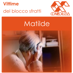 Vittime del blocco sfratti Matilde 250x250